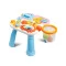 ходунки-каталка ігровий розвивальний столик 2 в 1 caretero spark pink, арт. TOYZ-20950